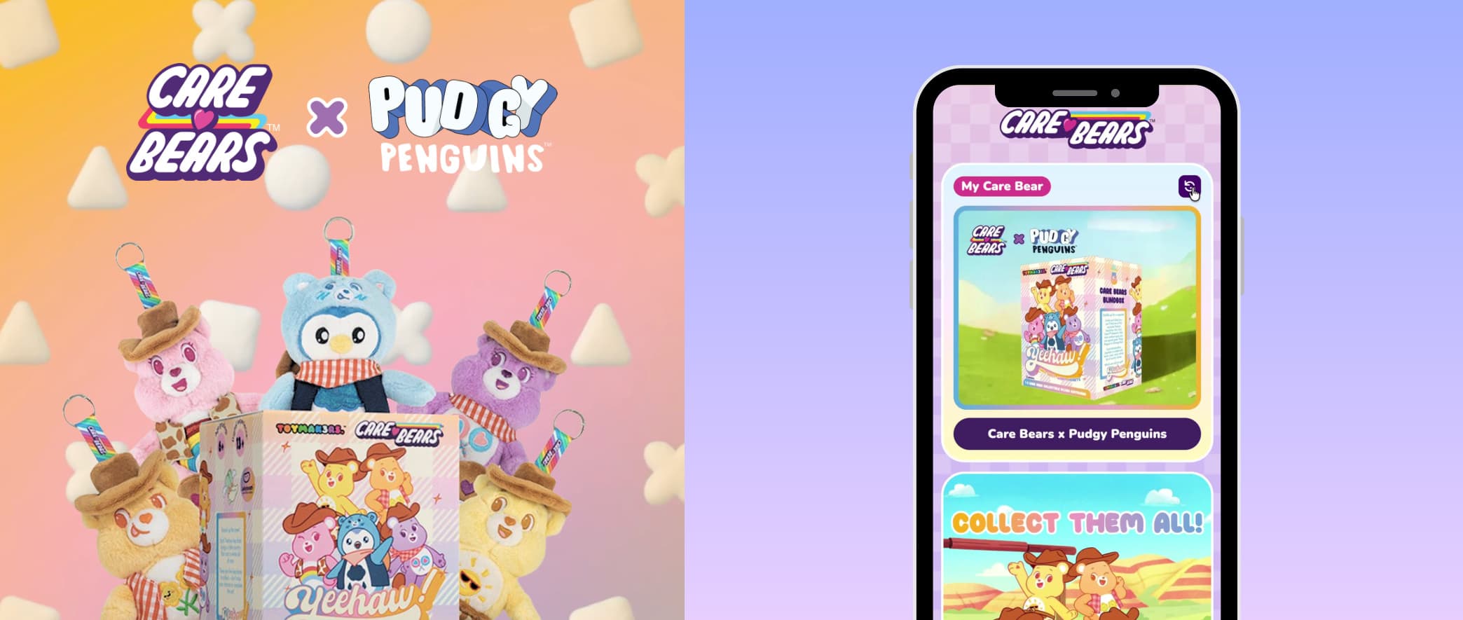 Care Bears product and digital experience