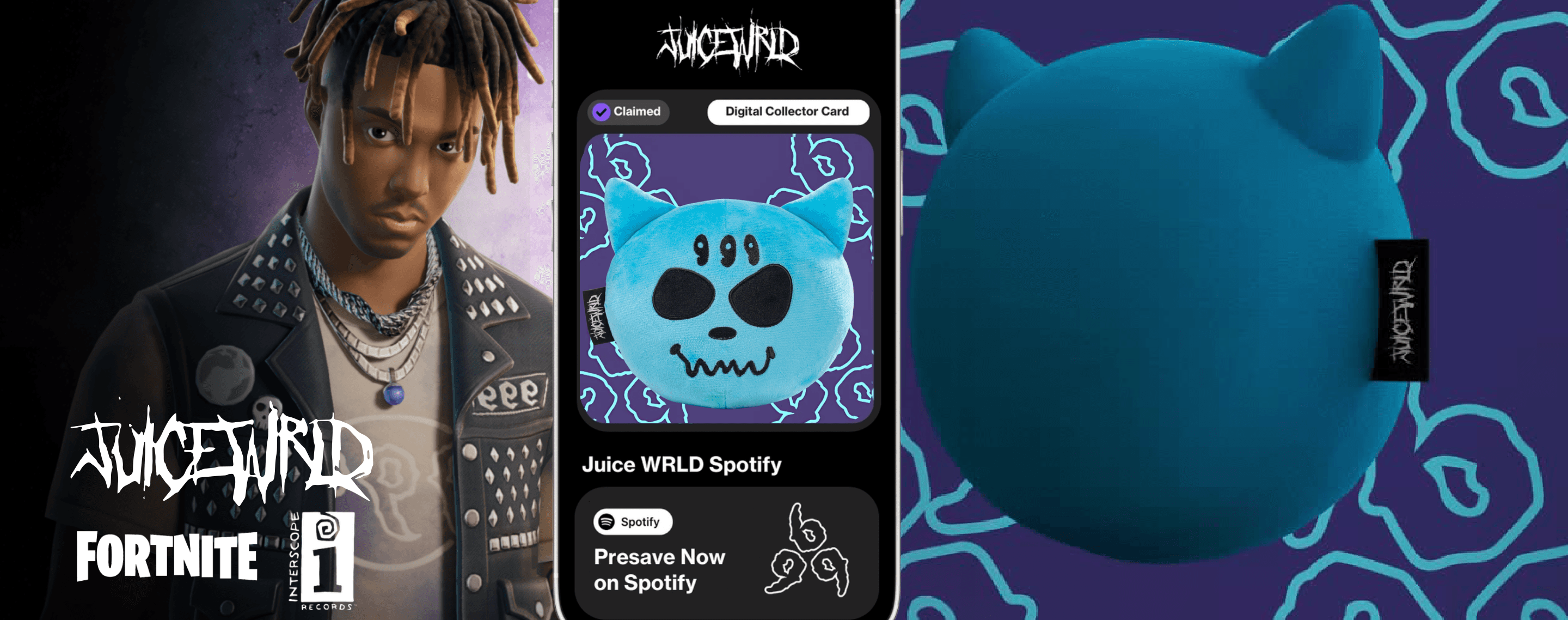 Fortnite × Interscope Records product and digital experience